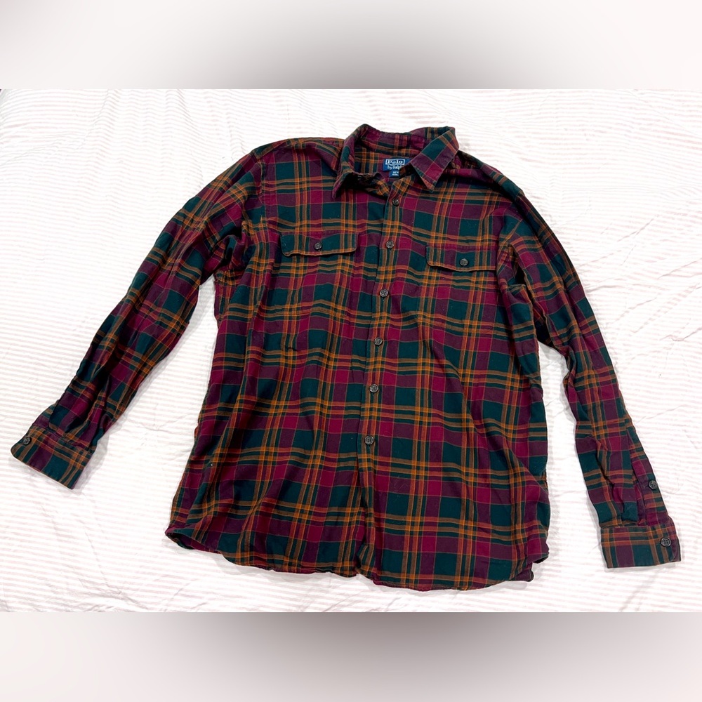 Ralph Lauren Multicolor Plaid Button-Down Shirt